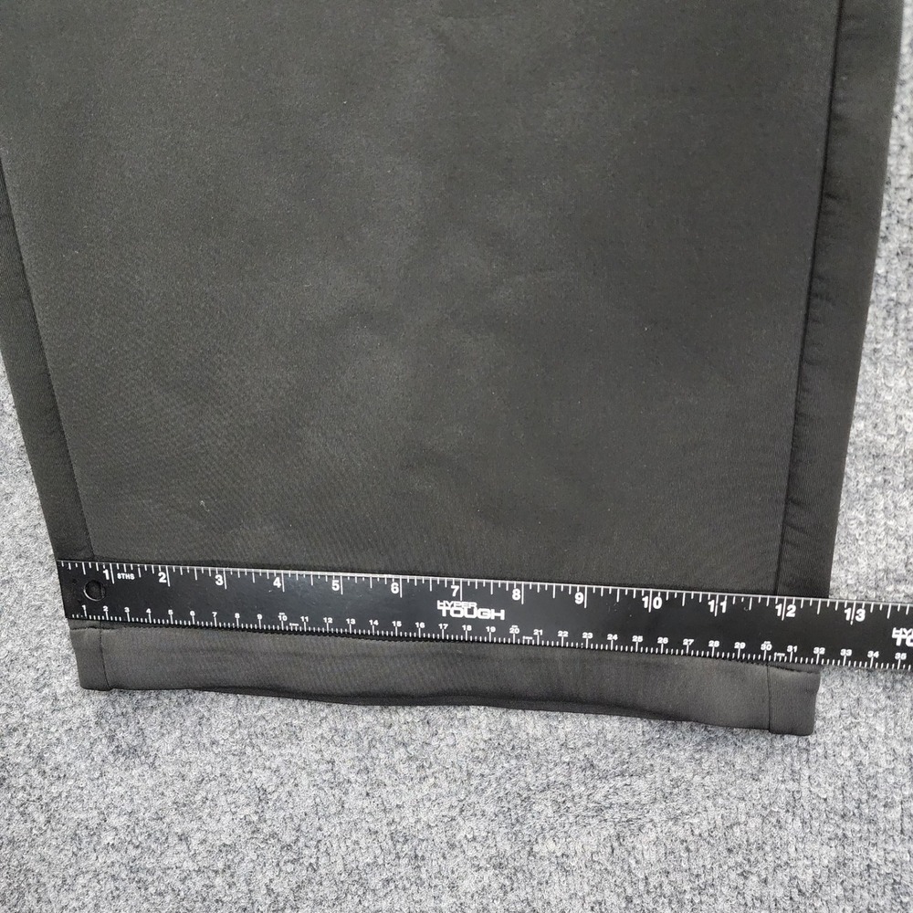 Good American Scuba Wide Leg Pants Womens Black High Rise Stretch Workwear 14/32 - Picture 5 of 9